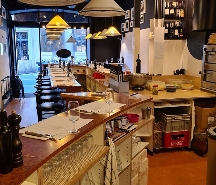 Carte restaurant Genève Pâtes, salade